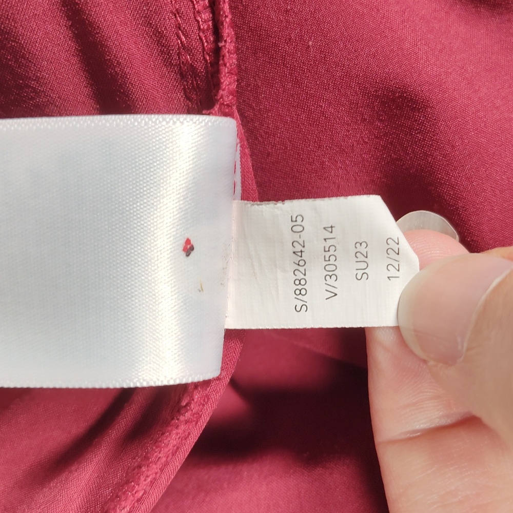 Athleta Brooklyn Heights High Rise Pants in Red Coffeeberry 4 - Picture 12 of 12